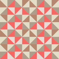 Triangle retro seamless background