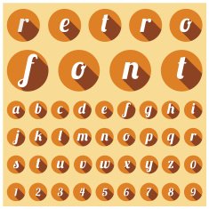 Retro Font N5