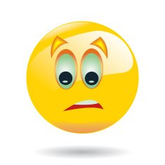 Emoticon - shocked free image download