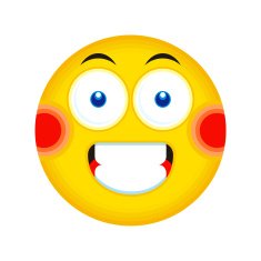 Single Emoticon (Blushy)