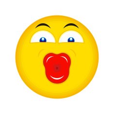 Single Emoticon (Kiss)