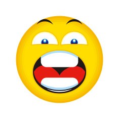 Single Emoticon (Yawning)