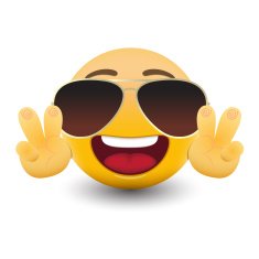 Yellow emoticon cartoon character eps 10 vector N7