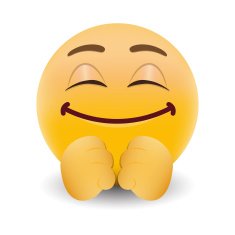 Yellow emoticon cartoon character eps 10 vector N12