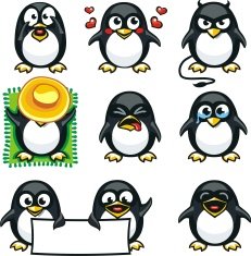 Funny Penguins N2