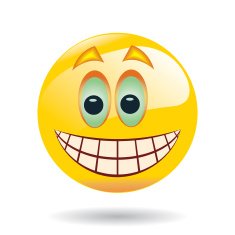 Emoticon - grin