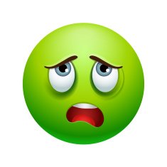 Tired emoticon