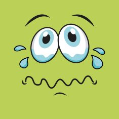 cartoon face N19