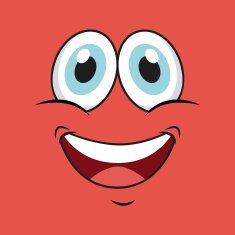 cartoon face N21