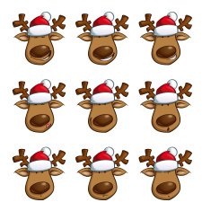 Christmas Elks Expressions