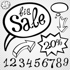 Abstract sale background vector illustration