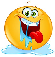 Drooling Emoticon N4