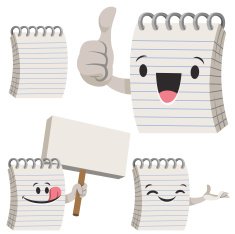 Notepad Cartoon Set C N2