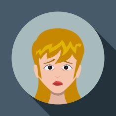 Cartoon emotions design N26