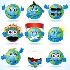Cartoon Earth N12