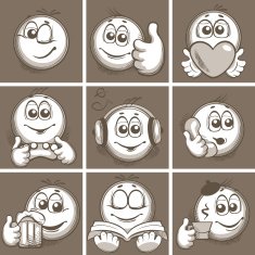sketching emoticon N2
