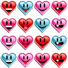 Happy Hearts Icons