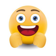 Yellow emoticon cartoon character eps 10 vector N22