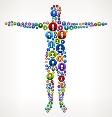 Human Body People Faces Community and Communication Pattern