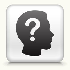 Square Button with Question Face N2