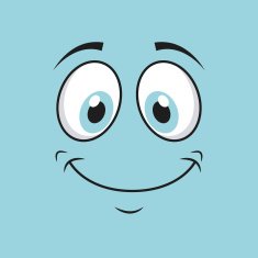 cartoon face N31