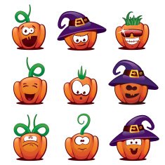 Halloween Pumpkin Icons