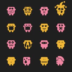 Emoticons Set - Color Series