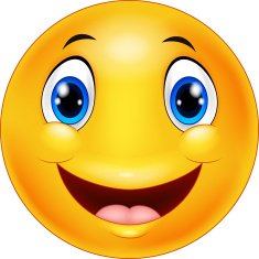 Happy cartoon emoticon N2