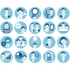 Businessman Icons N3