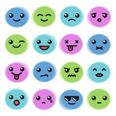 Emoticons faces set N3