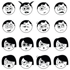 Smiley Faces N6