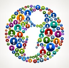 Info People Faces Community and Communication Pattern