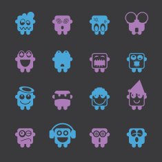 Emoticons Set 3 - Color Series