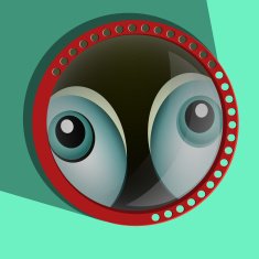 Funny spying eyes Eyeballs vector Staring - Surprised