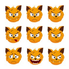 Cat Emoticons N4