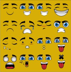 Emoticon Faces Collectionã