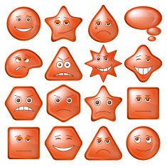 Buttons Smileys set