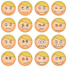 Smilies round set N3