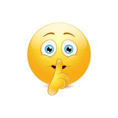 Hush Emoticon N4