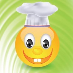 Smile in chefs hat free image download
