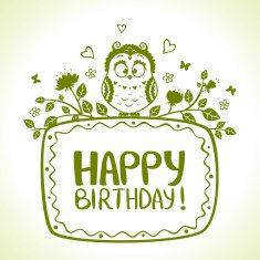 Owl birthday N2