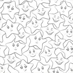 Smilies stars contours N4