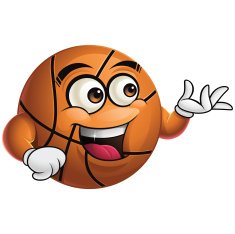 Basketball Cartoon - Presenting