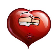 Heart Faces - Smooch