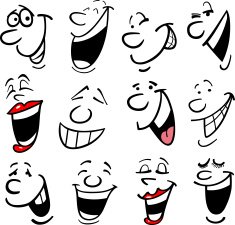 Cartoon emotions illustration N2