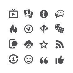 Social Media Icons N66