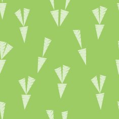 carrots flat pattern
