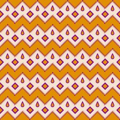 Seamless aztec pattern zigzag geometrical