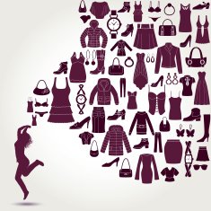 Women's fashion background