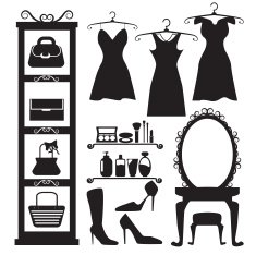 girl fashion backdrop